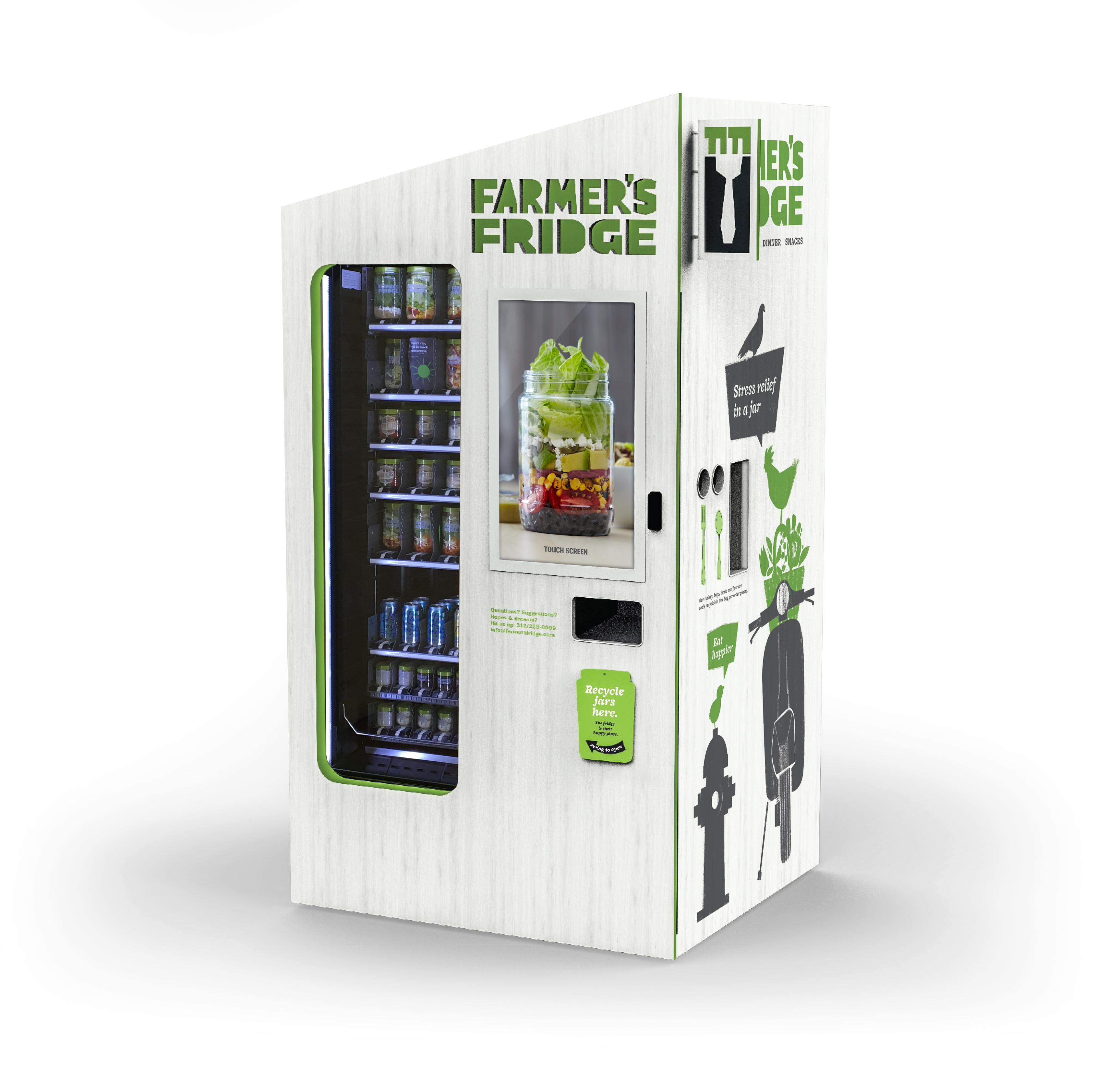 Farmer's Fridge Vending Machines - Heritage Radio Network