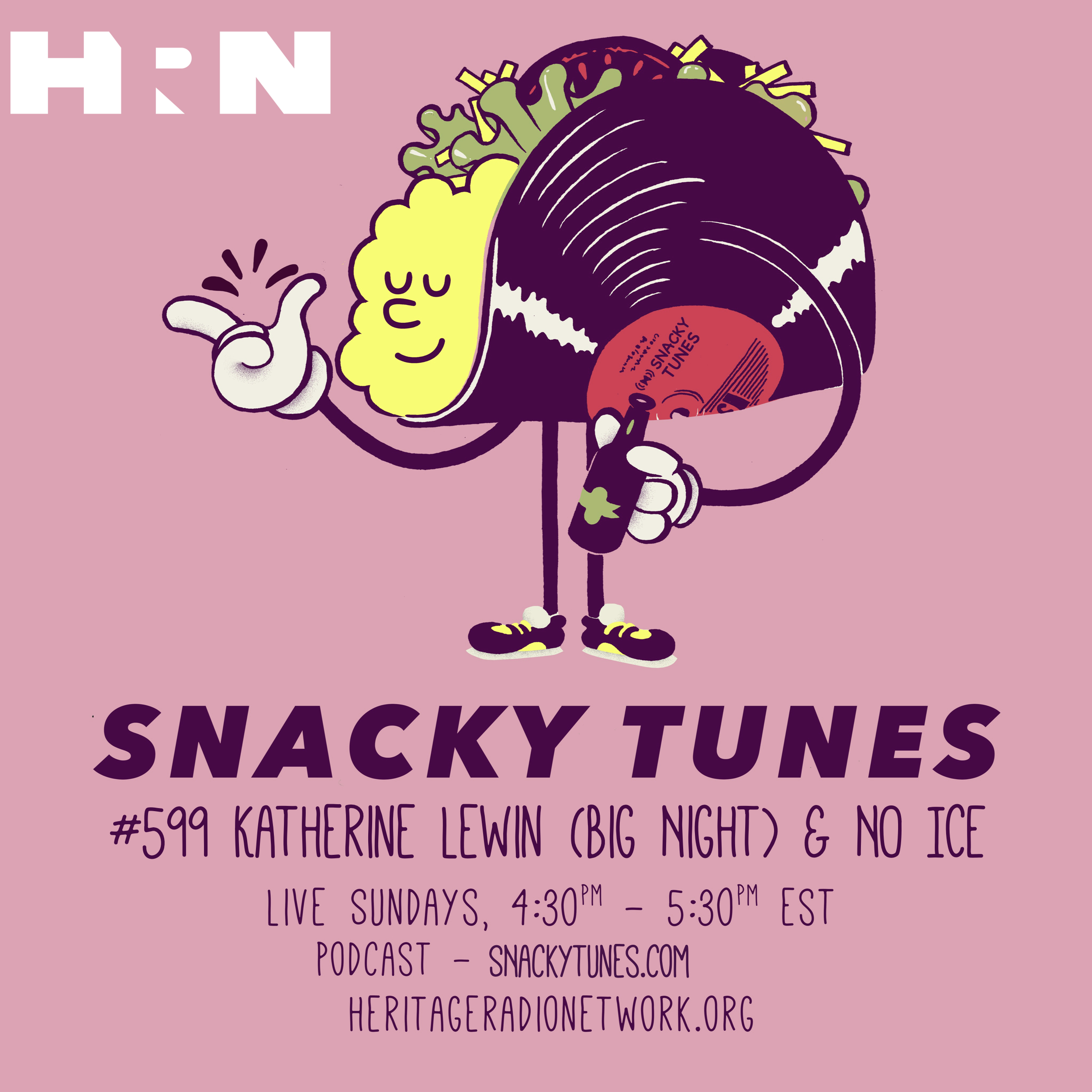 Katherine Lewin (Big Night) & NO ICE | Heritage Radio Network - Vimarsana News